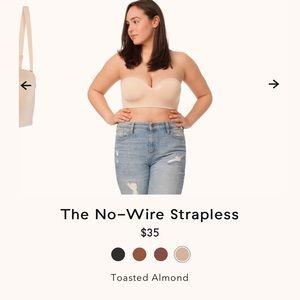 Brand new LIVELY Strapless Bra